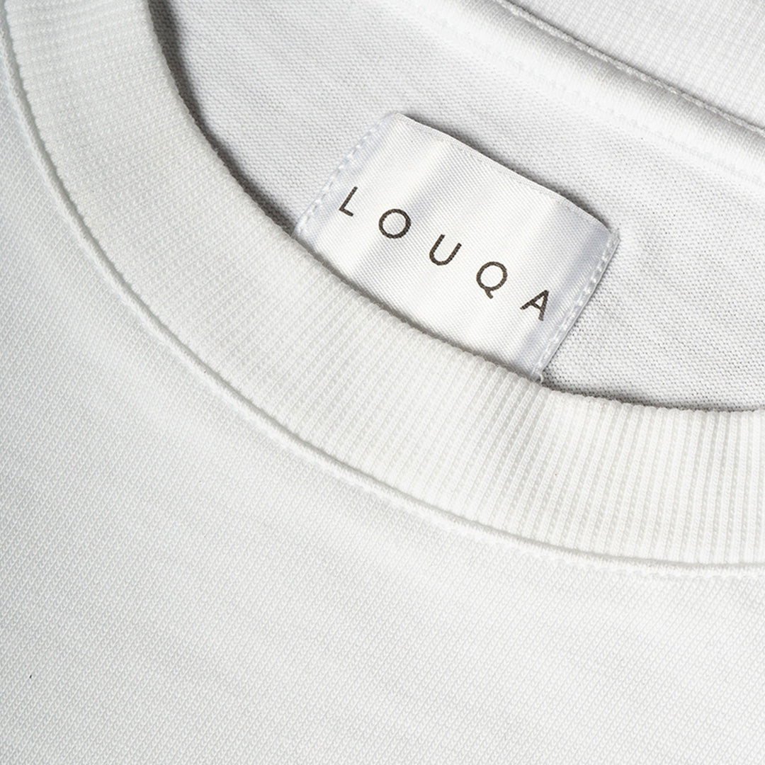 Oversized White T-shirt - By Louqa