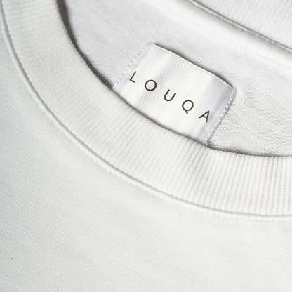 Oversized White T-shirt - By Louqa